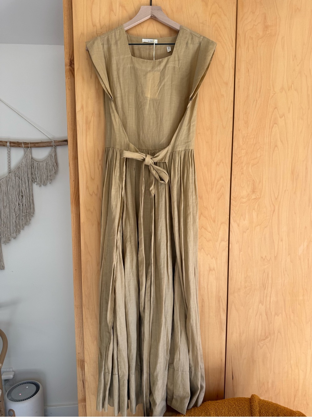 Doen NWT Pacifica Dress in Oaken Size Large - Picture 6 of 8